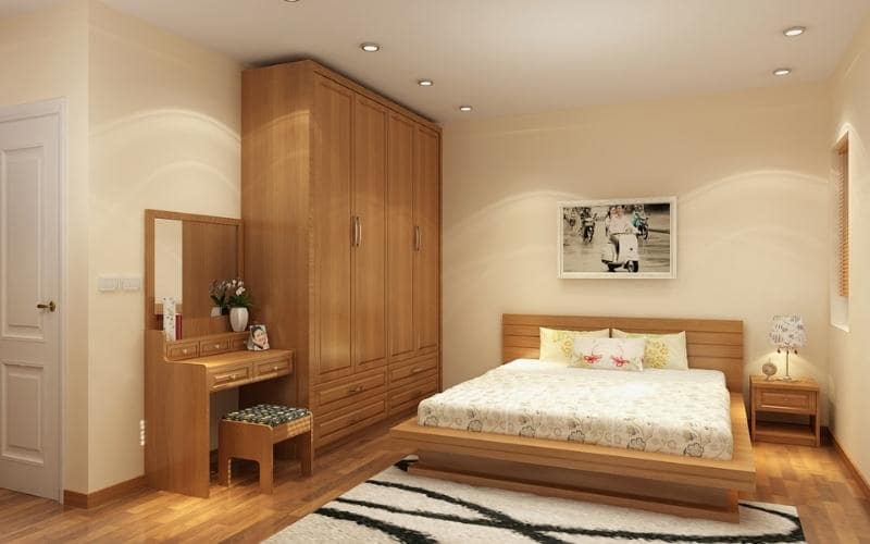 Mẫu giường cưới đẹp kiểu tân cổ điển